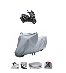Yamaha NMax 155  Gri Motosiklet Brandası ARKA ÇANTA UYUMLU DEĞİLDİR
