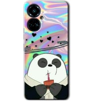 Tecno Camon 19 Pro Kılıf HD Desen Baskılı Kılıf - Milkshake Panda