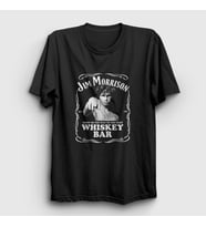 Presmono Unisex Siyah Show Me The Way Jim Morrison Doors T-Shirt 339237tt
