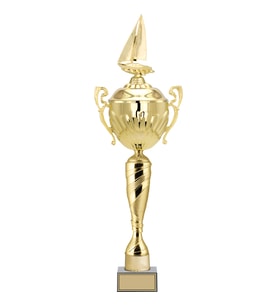 ODAK KUPA - Figürlü Kupalar - Yelken Figürlü Kupalar FG-090 A - 72 cm