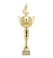 ODAK KUPA - Figürlü Kupalar - Yelken Figürlü Kupalar FG-090 A - 72 cm