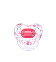 Wee Baby 0-6 Ay Şeffaf Desenli Damaklı Emzik 837