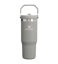 Stanley The IceFlow Flip Straw Pipetli Termos Bardak 0,89 LT (30 OZ) - Ash (Gri)