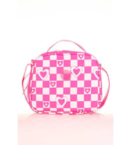 Kaukko Nature Soft Beslenme Çantası Pink Heart K9017 (Pembe)