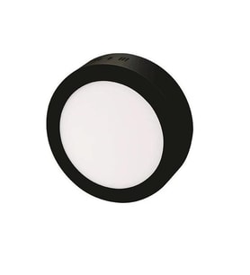 Cata CT-5235 18 Watt Sıva Üstü Yuvarlak Siyah Kasa LED Panel Armatür Beyaz  