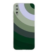 Huawei P Smart s  Kamera korumalı Kapak Renk Cümbüşü Tasarımlı  Şeffaf Kılıf
