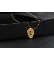 Elegant Sugar Skull Necklace