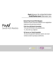 WooCommerce / Wordpress - PayU Sanal POS Modülü