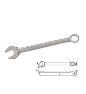 İzeltaş 0320020034 34mm Kombine Anahtar Kısa Boy
