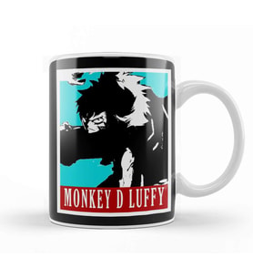 Luffy One Piece 04 Kupa Bardak Porselen