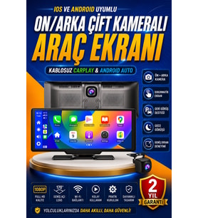 Araç Elektrik Tesisatına Müdahale Gerektirmeyen Ekran