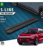 S-Dizayn BYD Atto 3 S-Line Siyah Yan Basamak 193 Cm 2022 Üzeri