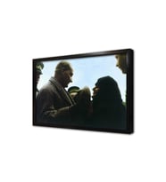 Atatürk ve Yaşlı Kadın Çerçeveli Mdf Tablo