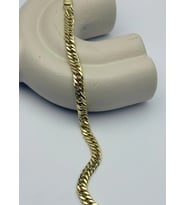 Xuping Gold Balık Sırtı Zincir İnce Bileklik - 25-xpb119