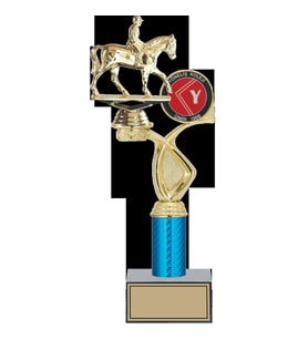 ODAK KUPA - Figürlü Kupalar - At / Binici Figürlü Kupalar FG-017 C - 34 cm