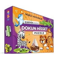 Neşeli Hayvanlar - Dokun Ve Hisset Puzzle
