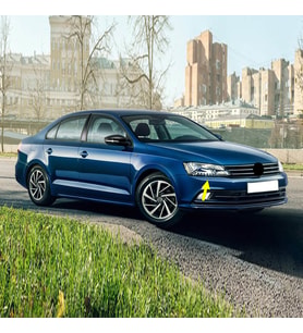 VW Jetta 2015-2018 Sağ Far Yıkama Pompa Kapağı 5C6955110A