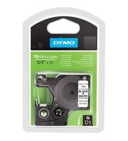 DYMO 16958 YÜKSEK PERF.ESNEK NAYLON 19mm x 3,5 SİYAH/BEYAZ