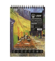 Vincent Universal Tecniques White Çok Amaçlı Sanatsal Blok 200 gr A4 50 Sayfa 