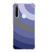 Xiaomi Redmi Note 8 Köşe Korumalı Antişok Kapak Renk Cümbüşü Tasarımlı Şeffaf Silikon Kılıf