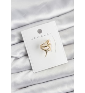 Gold Renk Pirinç Diken Model Kıkırdak Earcuff Küpe