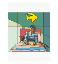 Daydream - Jhope Tablo Ahşap Poster Dekoratif Kod3326