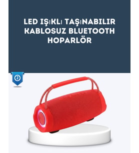 Northcity Taşınabilir Bluetooth Hoparlör IPX6 Suya Dayanıklı 10W + TF AUX Desteği