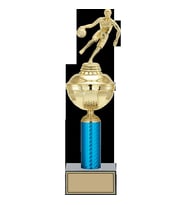 ODAK KUPA - Figürlü Kupalar - Basketbol Kadın Figürlü Kupalar FG-051 B - 38 cm