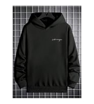 Unisex Chicago Baskılı Oversize Sweatshirt (Siyah)