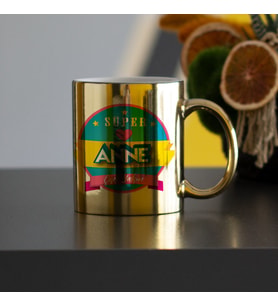 Süper Anne Hediye Gold Kupa Bardak