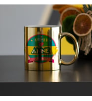 Süper Anne Hediye Gold Kupa Bardak