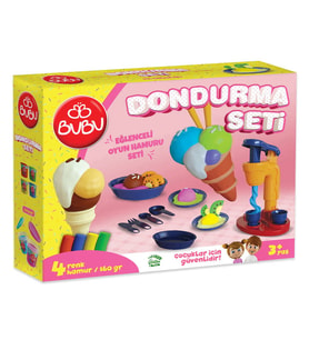 Bubu Oyun Hamuru Seti DONDURMA (L) 