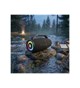R81 Hoparlör Bluetooth 10.000 Mah Geliştirilmiş 4 Adet Hoparlörlü Usb Oux 5v Girişli Ip67