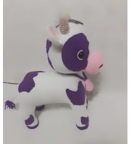 Milk İnek Amigurumi Organik Oyuncak