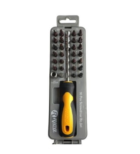 RİCO RC-2321 Bits Seti Tornavida Uç Takımı Şeffaf 30Pcs 