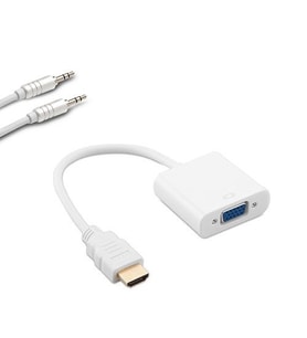 S-LINK SL-HVS13 015metre HDMI-VGA (D) Görüntü Adaptörü Beyaz 1080p