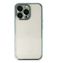 iPhone 14 Pro Max Kılıf Razer Lensli Silikon - Yeşil