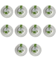 Roll-Up Nature Ekolojik Karton Kağıt Parti Çok Amaçlı Çukur Derin Tabak - 23 Cm. - 250 Adet (Beyaz)