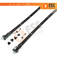 Mercedes A Class W176 CLA Coupe C117 GLA Class X156 İçin Sunroof Kızak Tamir Seti Uzunluk 62.5 cm