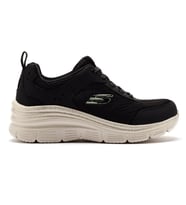 Skechers Fashion Fit Air Cooled Memory Foam Sneaker Hafızalı Taban Kadın Günlük Spor Ayakkabı Siyah
