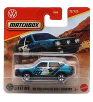 Matchbox - '90 Volkswagen Golf Country - Mavi (1/64) 2025 Üretim
