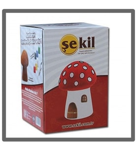 Şekil - Mantar Kumbara Boyama Seti