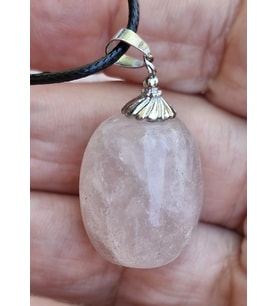 Pembe Quartz Kolye, Doğal Taş Kolye, Hediyelik, Moli Tasarım , 625040192