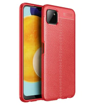 Newface Samsung Galaxy A22 Kılıf Auto Focus Kapak - Kırmızı