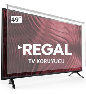 Regal 49" inç 123 Ekran Tv Ekran Koruyucu