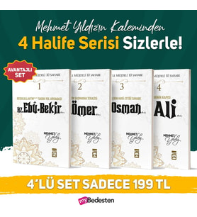 4'lü Kitap Seti - Mehmet Yıldız Halife Hayatları Serisi