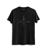 Kobe Bryant Tasarımlı Resim Baskılı Çocuk Siyah Tshirt 