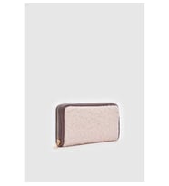 Monalisa Home Antrasit Peluş Tasarım Fermuarlı Cüzdan