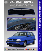 VOLKSWAGEN GOLF 3 MK3 (1991-1998) Torpido Örtüsü Panel Halısı Torpido Koruma Tam Uyum UV Koruma