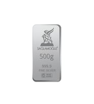 500 Gram Külçe Gümüş